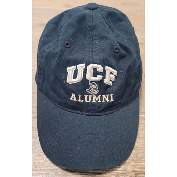 UCF Knights Alumni Legacy Dad Hat Black Adjustable Strap Cap Central Florida - Picture 1 of 5